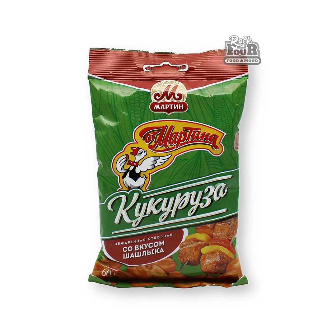 Fried corn with barbecue flavor "Ot Martina" 60g